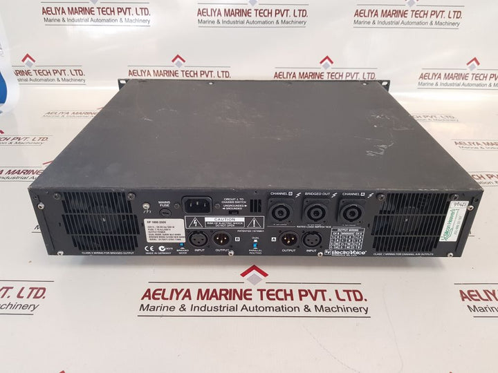 Electro-voice Cp1800 Power Amplifier