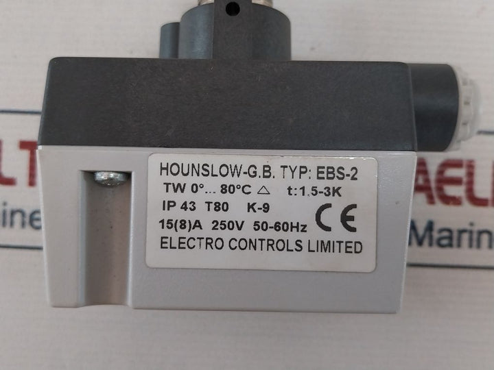 Electro Controls Ebs-2 Stage Imersion H/R Thermostat T80 Ip 43