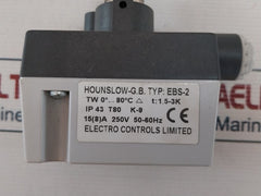 Electro Controls Ebs-2 Stage Imersion H/R Thermostat T80 Ip 43