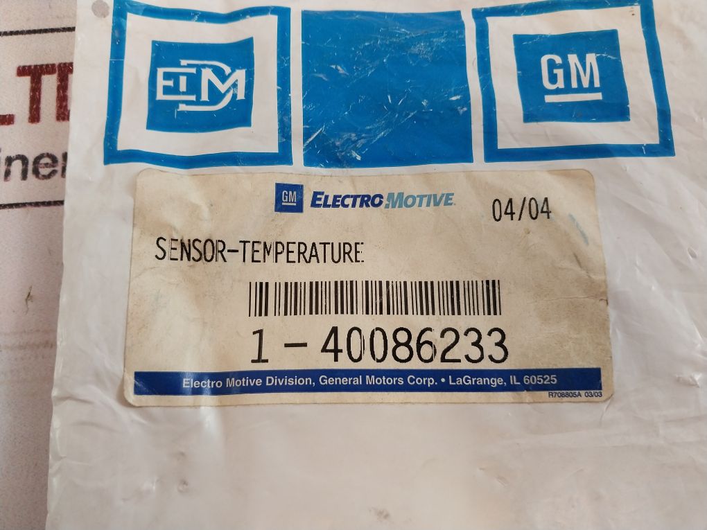 Electro Motive 1-40086233 Sensor Temperature 40086233