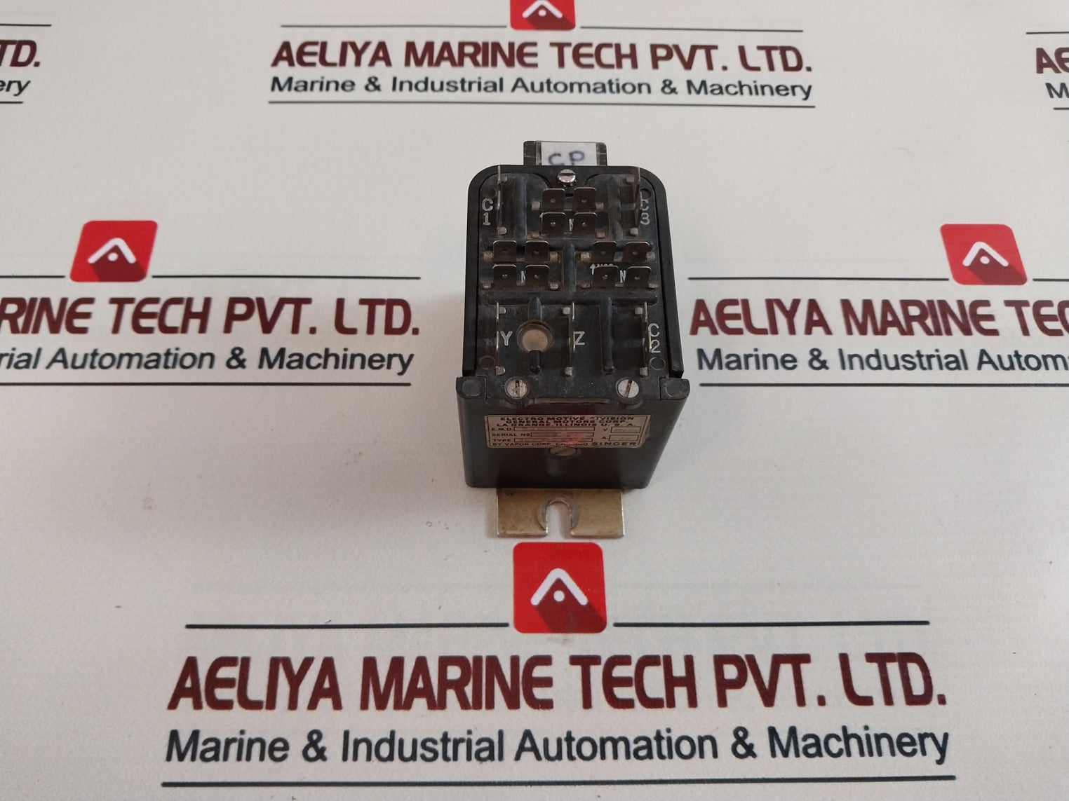 Electro Motive 36530082-75 Relay Emd 8451991 120V Ac 20A