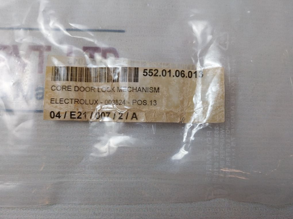 Electrolux 003824 Core Door Lock Mechanism