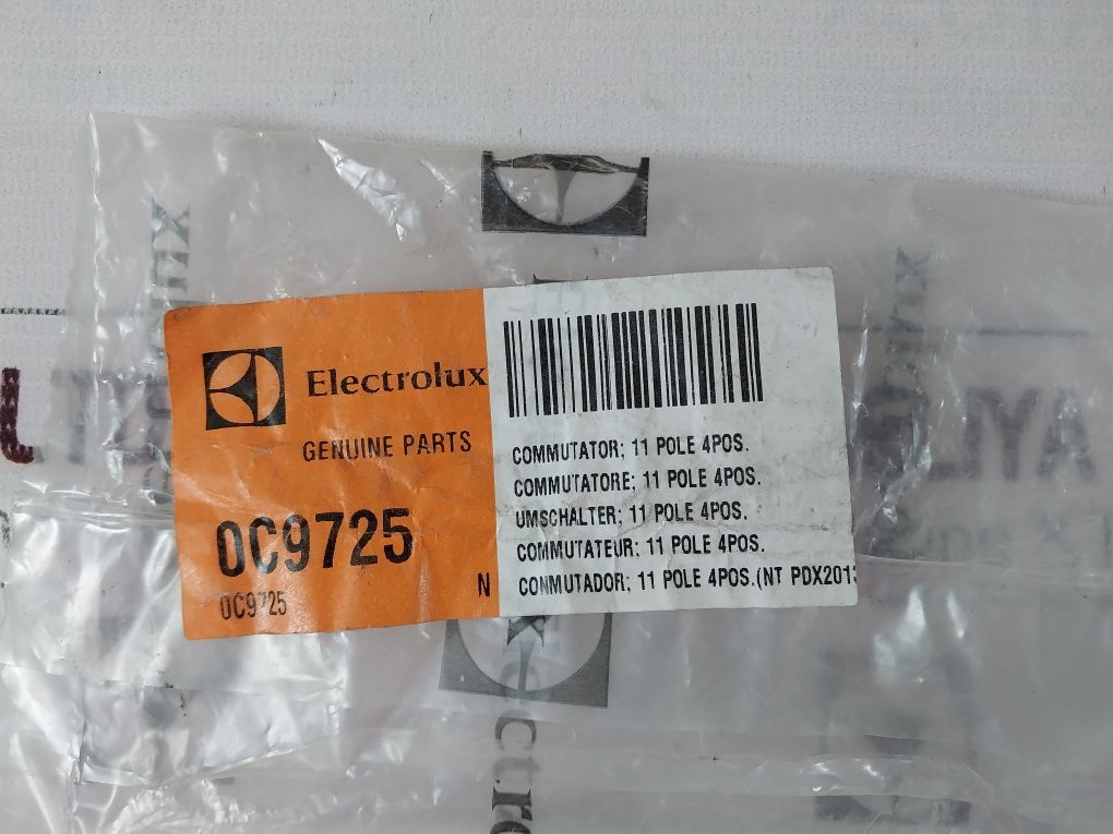 Electrolux 0C9725 Commutator 11 Pole 4 Pos
