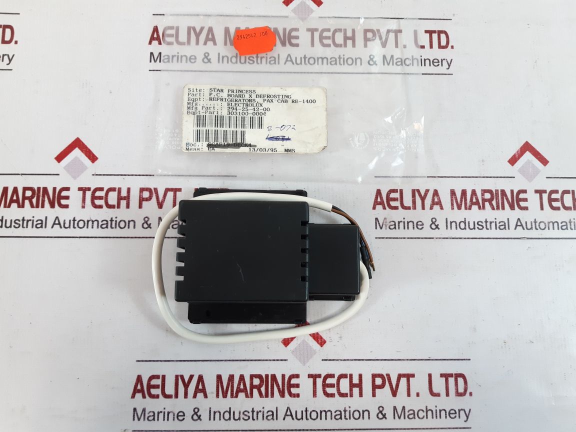 Electrolux 294-25-42-00 P.C. Board X Defrosting