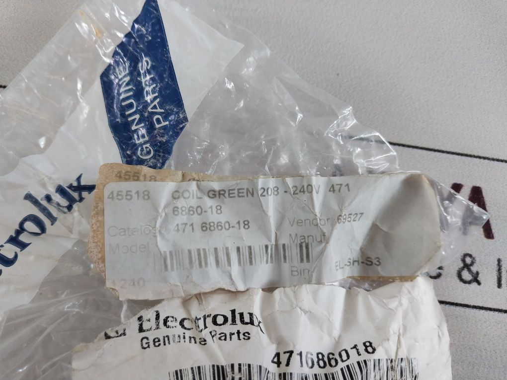 Electrolux 471 6860-18 Coil 220/240V
