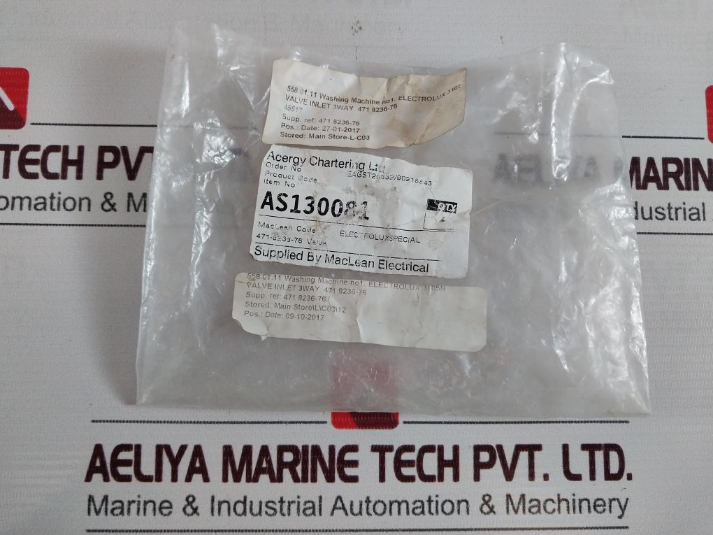 Electrolux 471 8236-76 3Way Inlet Valve As130081