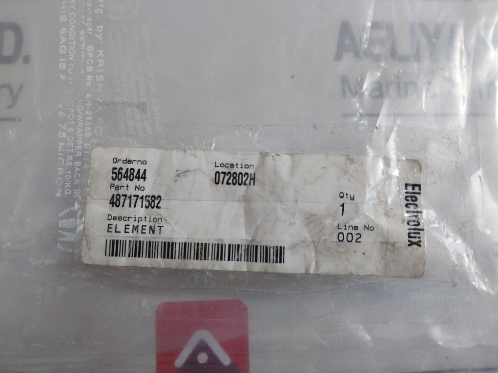 Electrolux 487174713 Heating Element 487171582