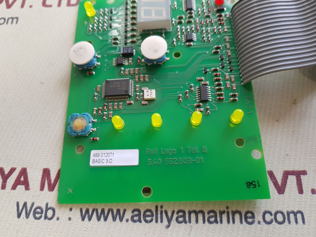 Electrolux 7I0E3401 Pcb Card