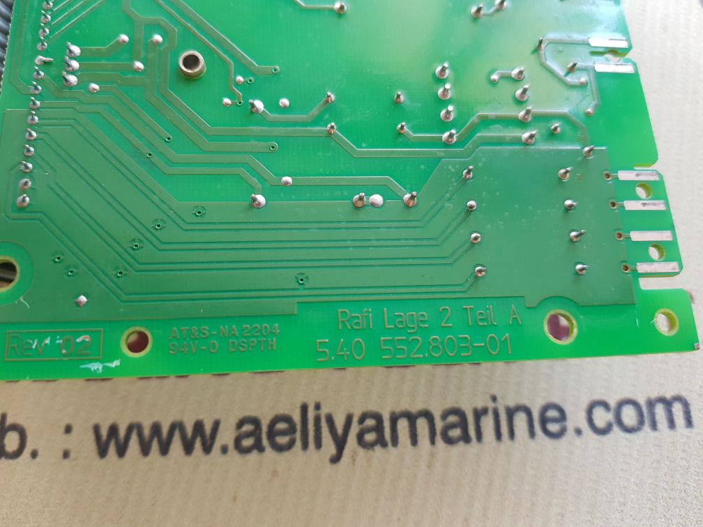 Electrolux 7I0E3401 Pcb Card