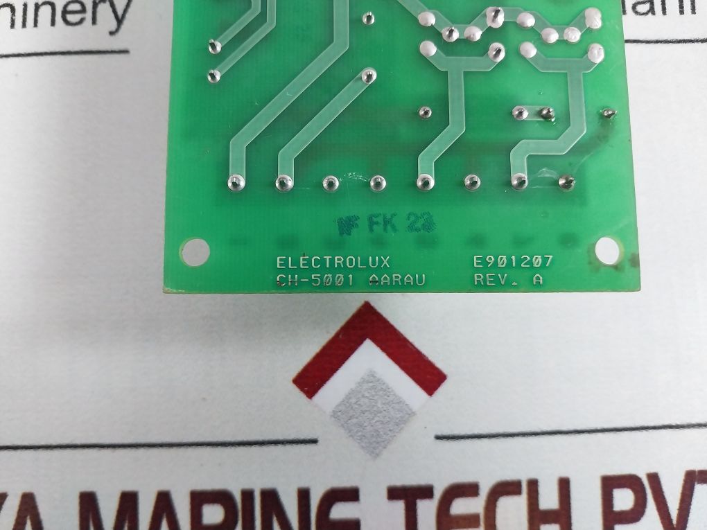 Electrolux Ded Ag E901207 Rev. A Pcb Card