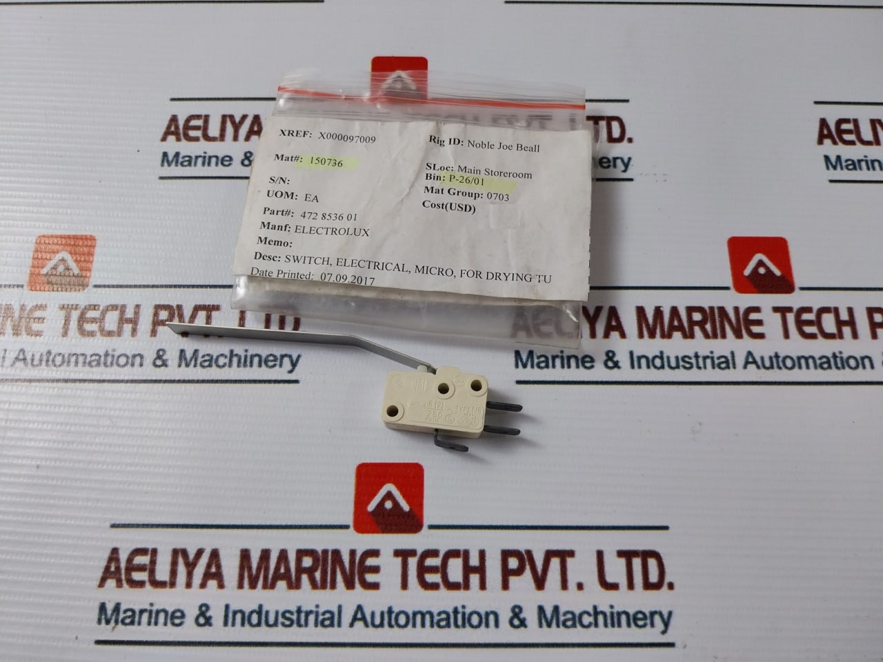 Electrolux N8 T125 Switch 