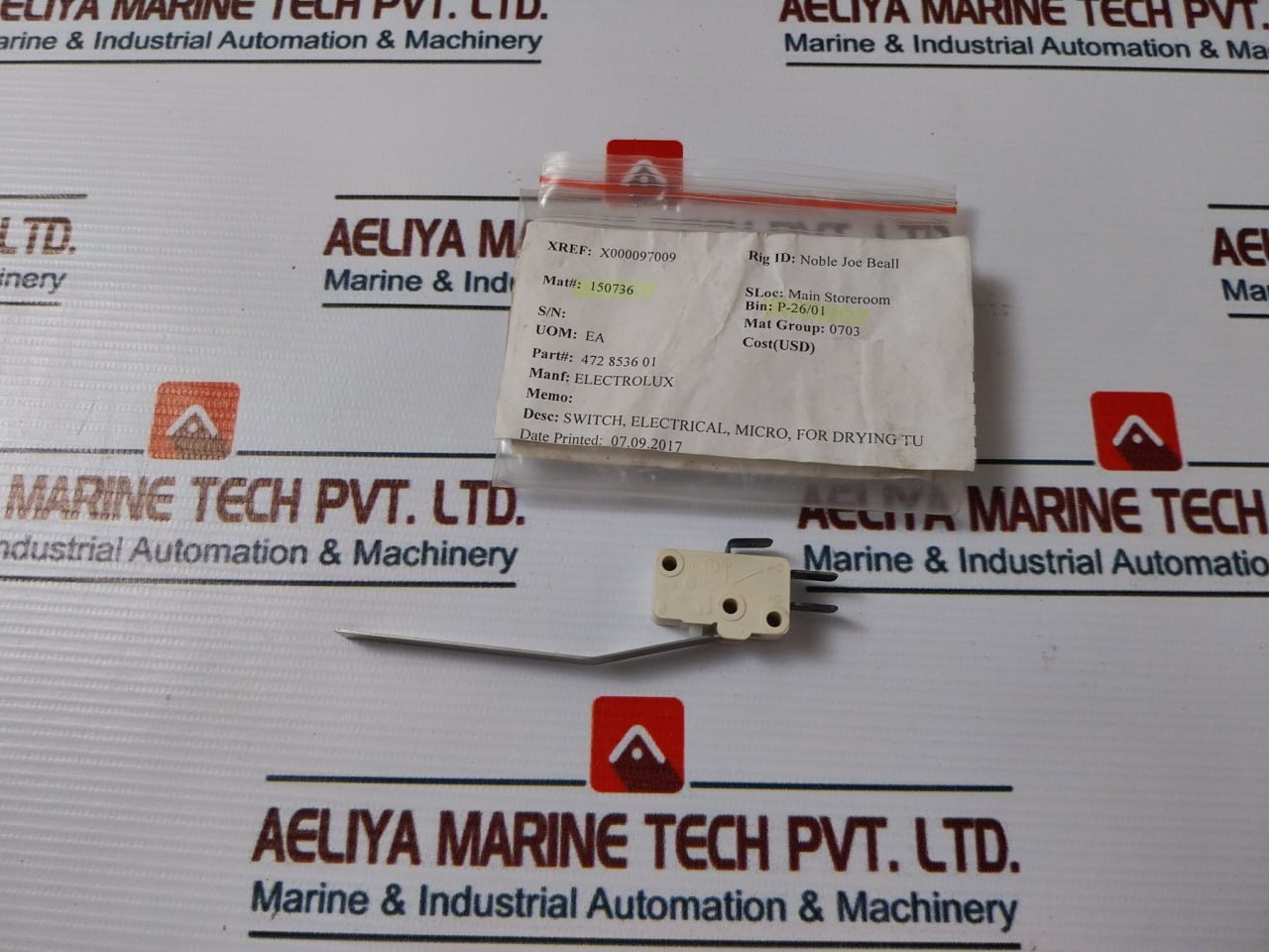 Electrolux N8 T125 Switch 