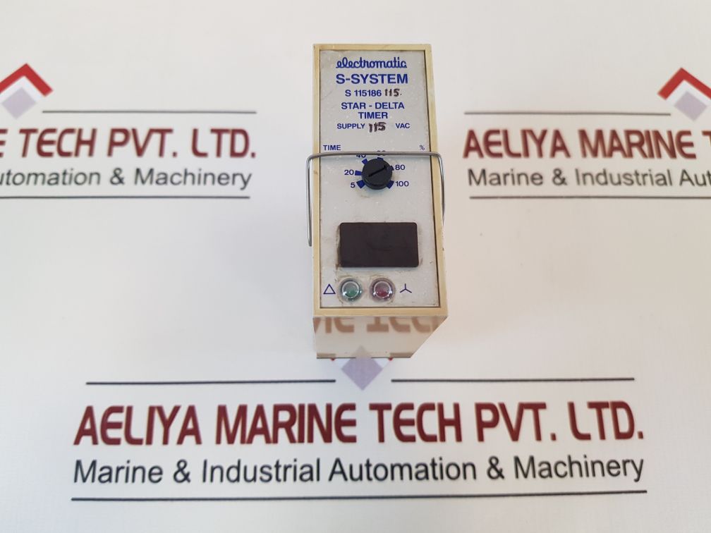 Electromatic S 115186 115 Star-delta Timer