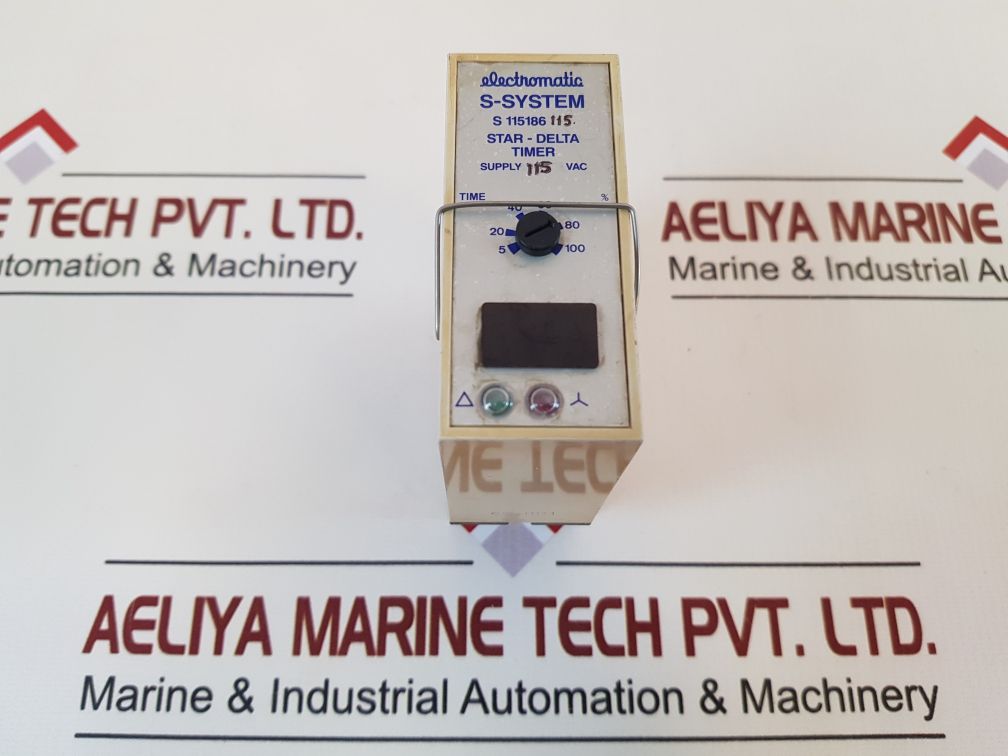 Electromatic S 115186 115 Star-delta Timer