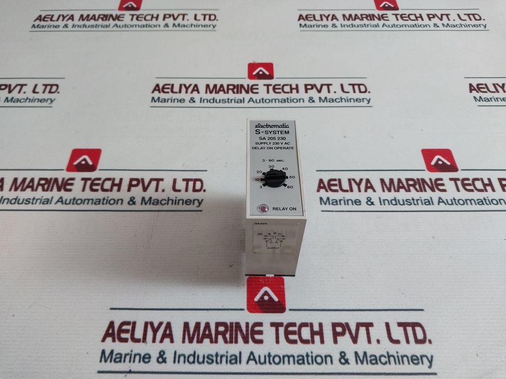Electromatic S-system Sa 205 230 Delay On Operate 230 V Ac