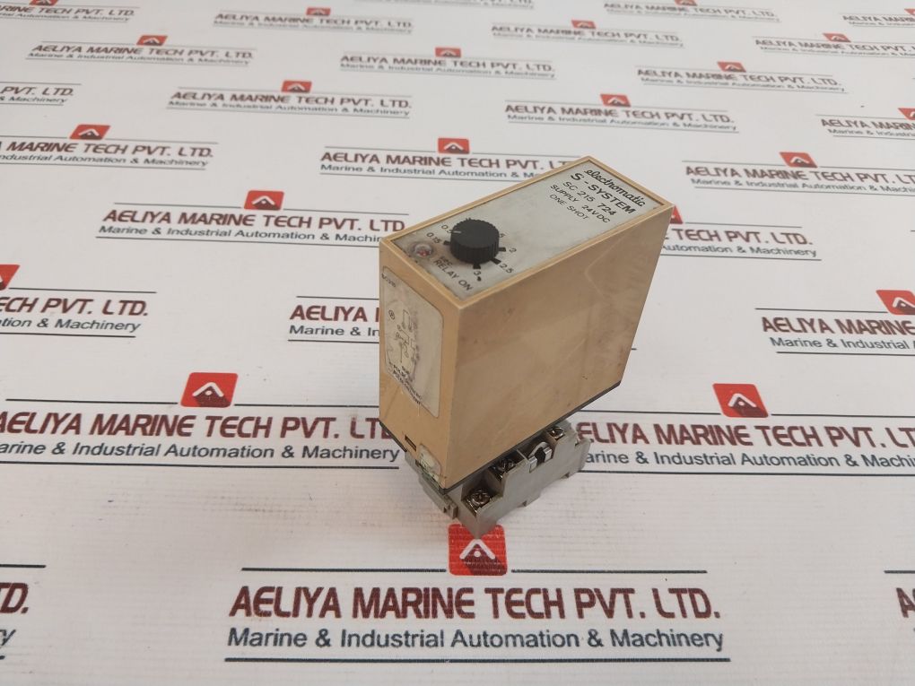 Electromatic S-system Sc 215 724 Dual Level Relay With Base 24V Dc