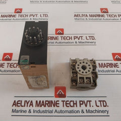 Electromatic S-system Sc 215 724 Dual Level Relay With Base 24V Dc
