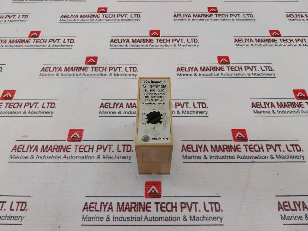 Electromatic S-system Sj 105 220 Dc-current Level Relay 220Vac