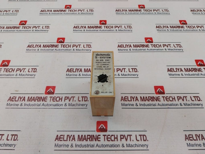 Electromatic S-system Sj 105 220 Dc-current Level Relay 220Vac