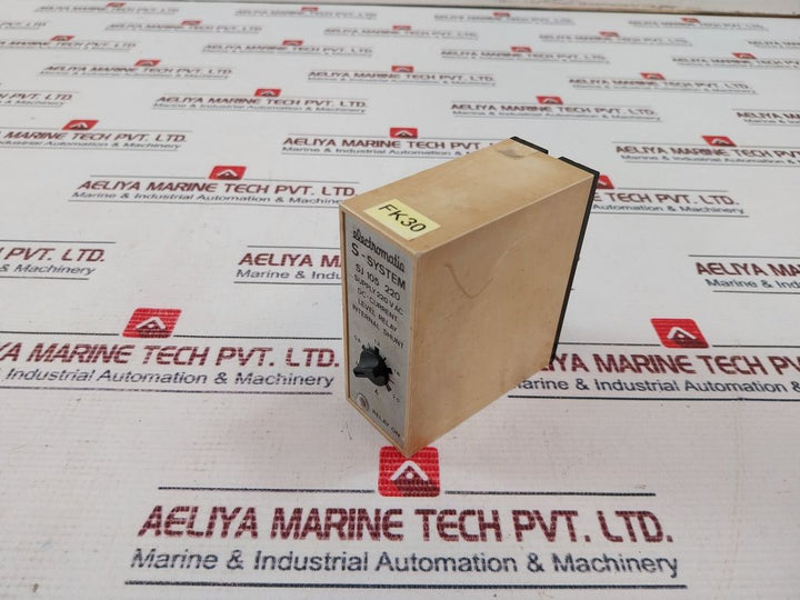 Electromatic S-system Sj 105 220 Dc-current Level Relay 220Vac