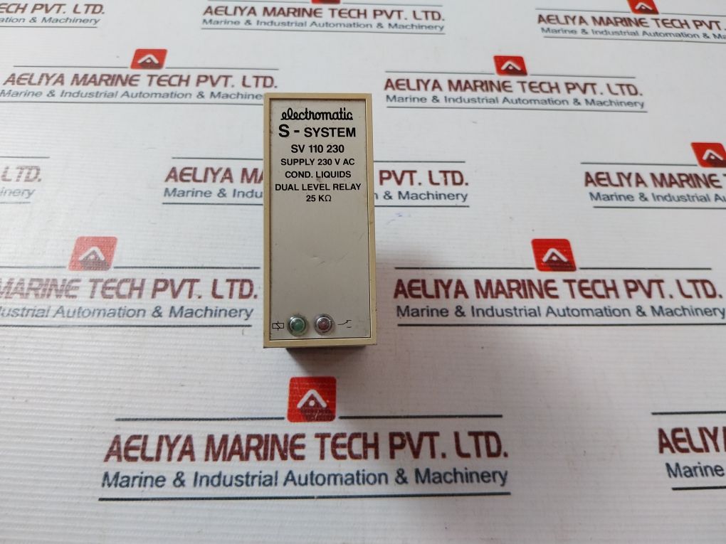Electromatic S-system Sv 110 230 Cond. Liquids Dual Level Relay 230Vac