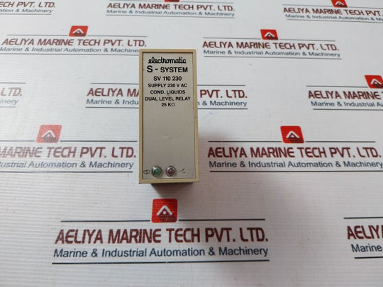 Electromatic S-system Sv 110 230 Cond. Liquids Dual Level Relay 230Vac