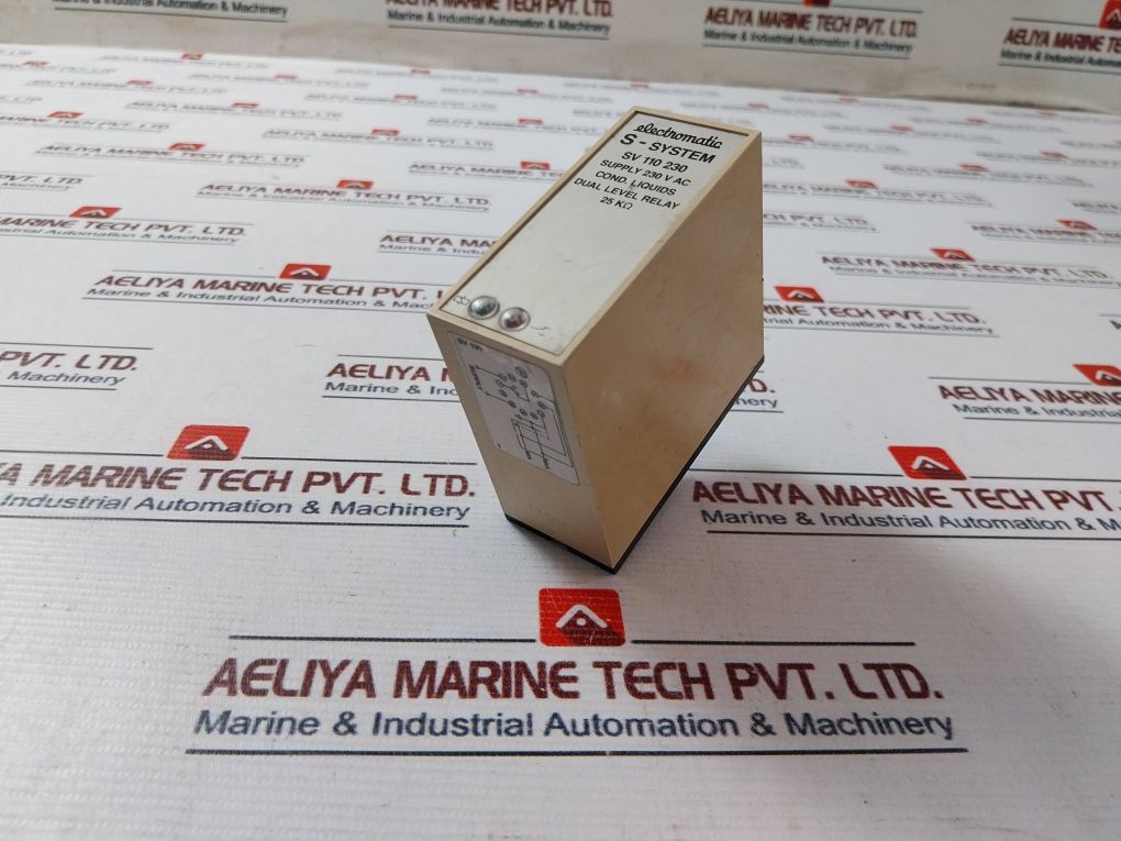 Electromatic S-system Sv 110 230 Cond. Liquids Dual Level Relay 230Vac