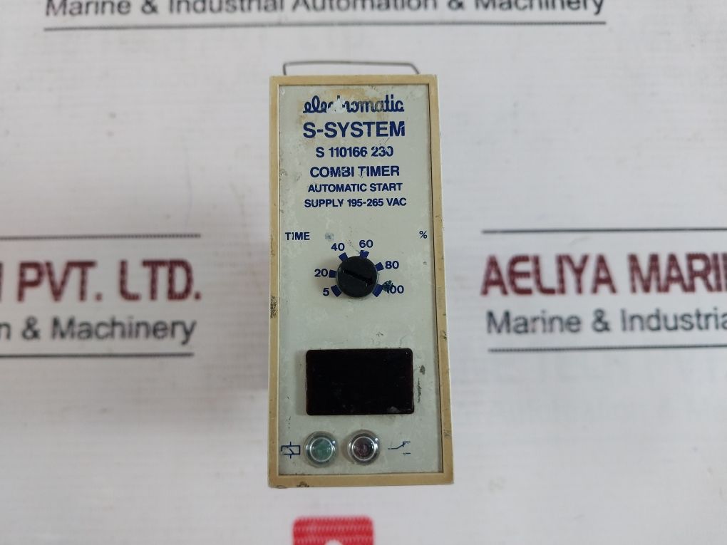 Electromatic S-system S 110166 230 Combi Timer 195-265 Vac