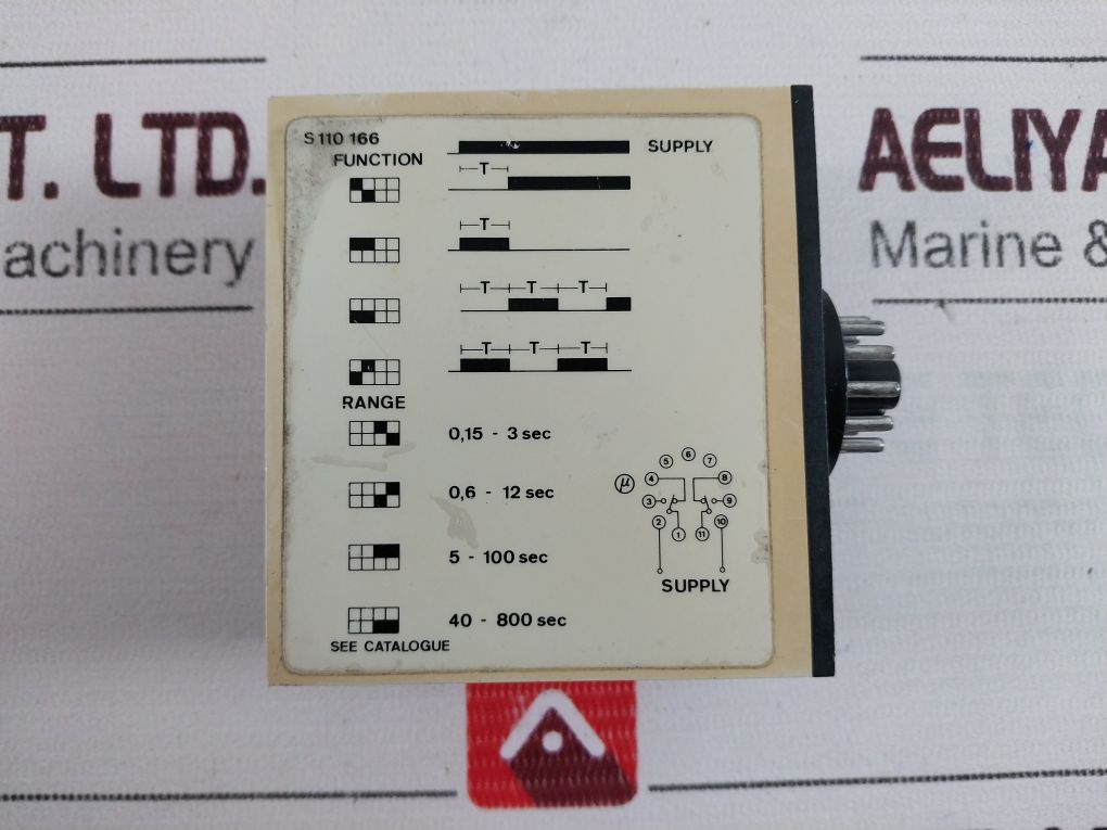 Electromatic S 110 166 230 Combi Timer Automatic Start 230V~50/60Hz