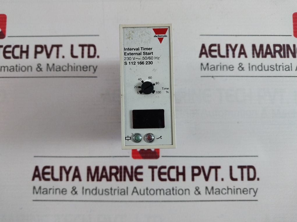 Electromatic S 112 166 230 Interval Timer External Start