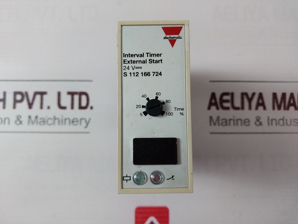 Electromatic S 112 166 724 Interval Timer External Start 24V