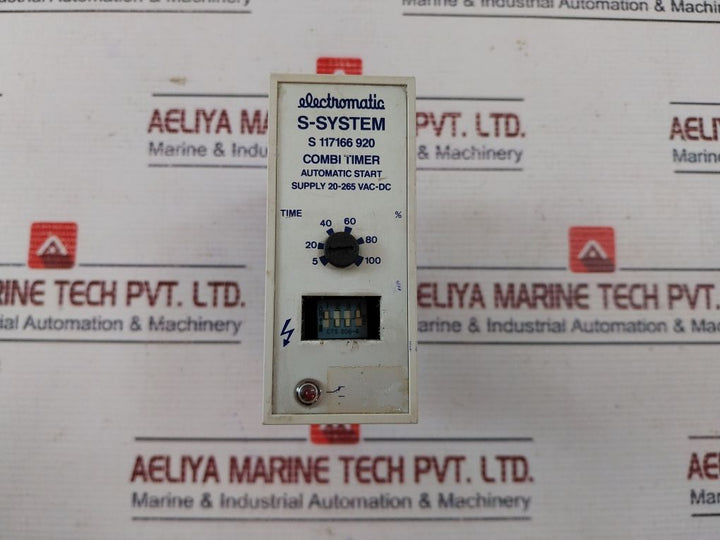 Electromatic S 117 166 920 Combi Timer Automatic Start 20-265V