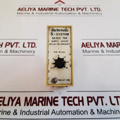 Electromatic Sa205 724 Time Delay Relay