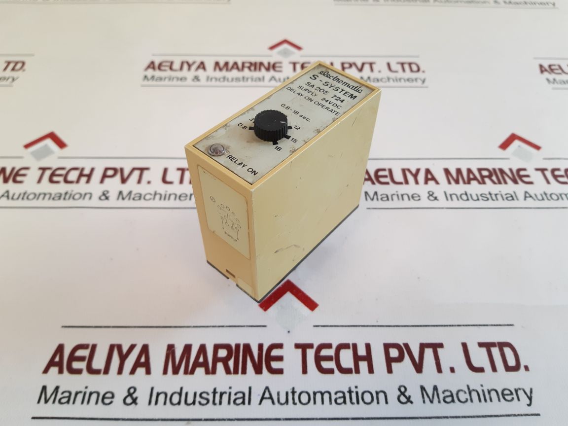 Electromatic Sa205 724 Time Delay Relay