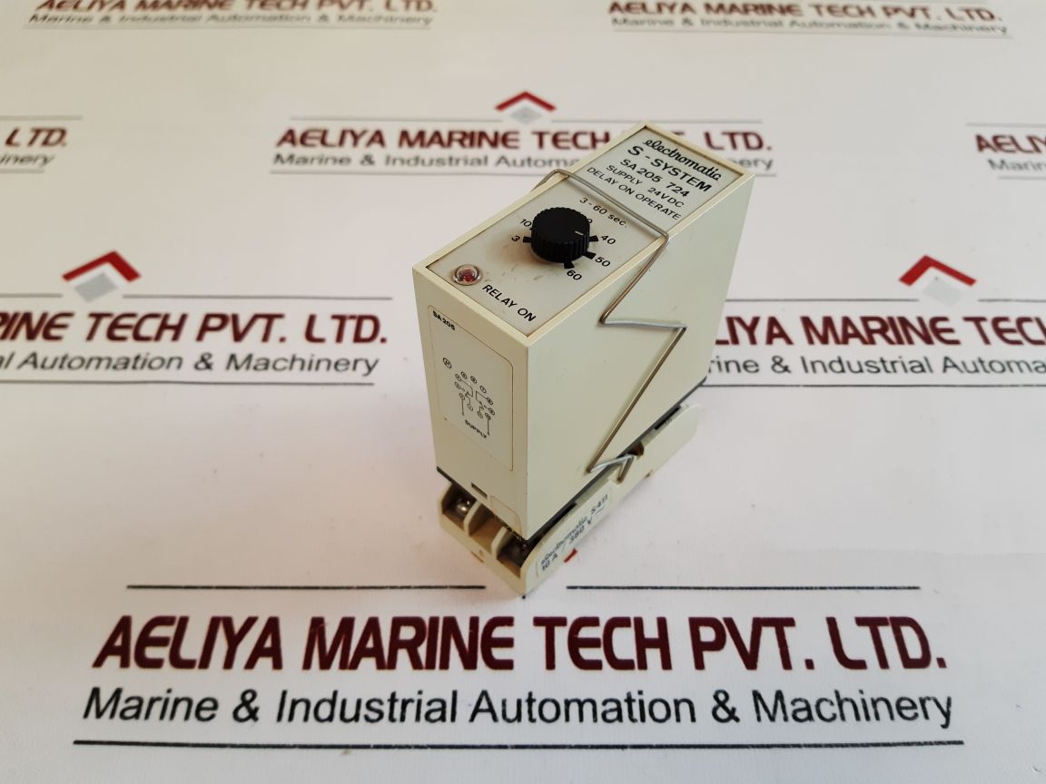 Electromatic Sa205 724 Delay On Operate With Base 3-60 Sec