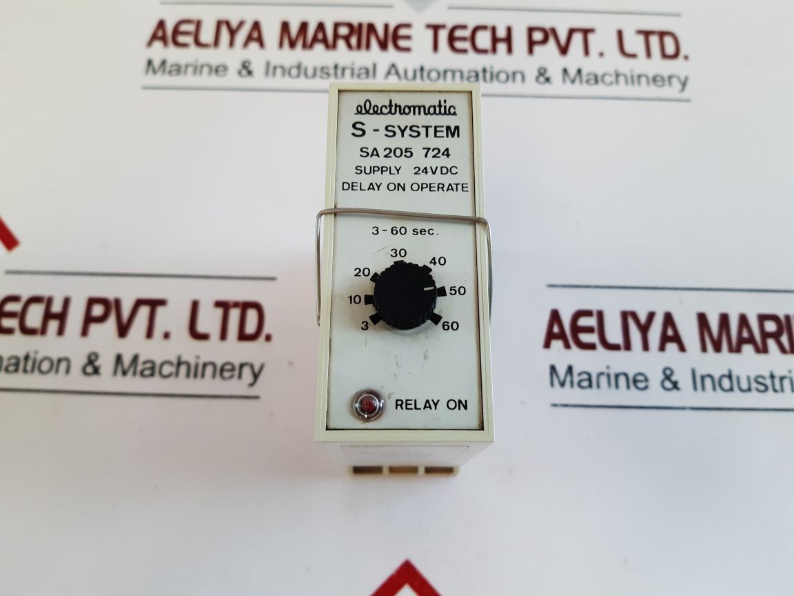 Electromatic Sa205 724 Delay On Operate With Base 3-60 Sec