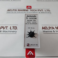 Electromatic Sa205 724 Time Delay Relay 0,8-18 Sec.