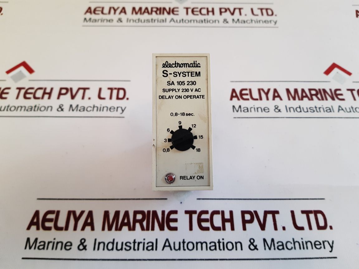 Electromatic Sa 105 230 Delay On Operate