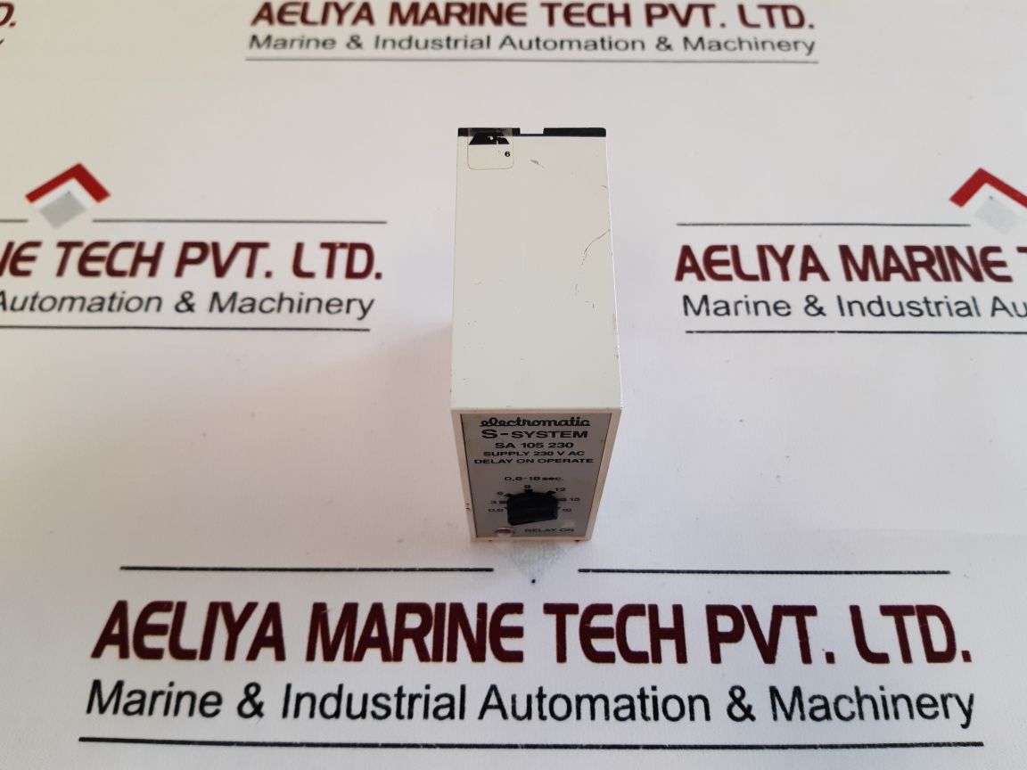 Electromatic Sa 105 230 Delay On Operate