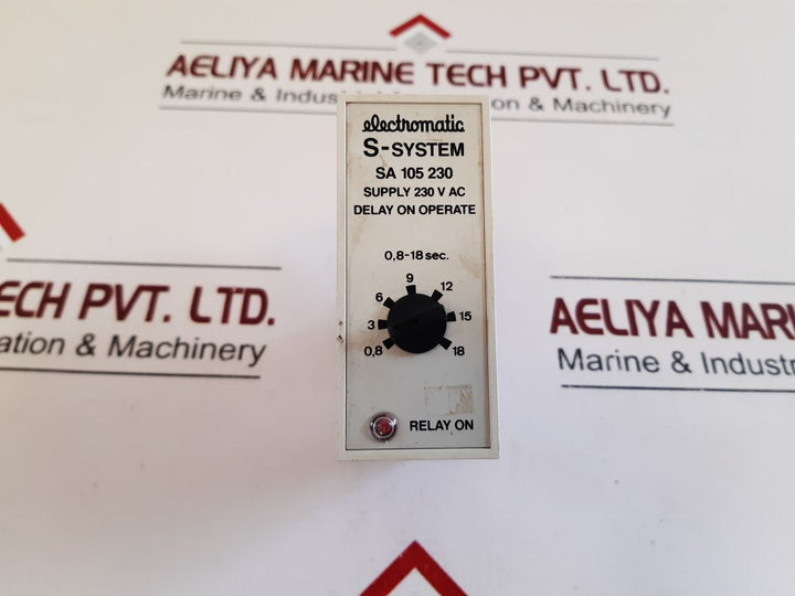 Electromatic Sa 105 230 Delay On Operate