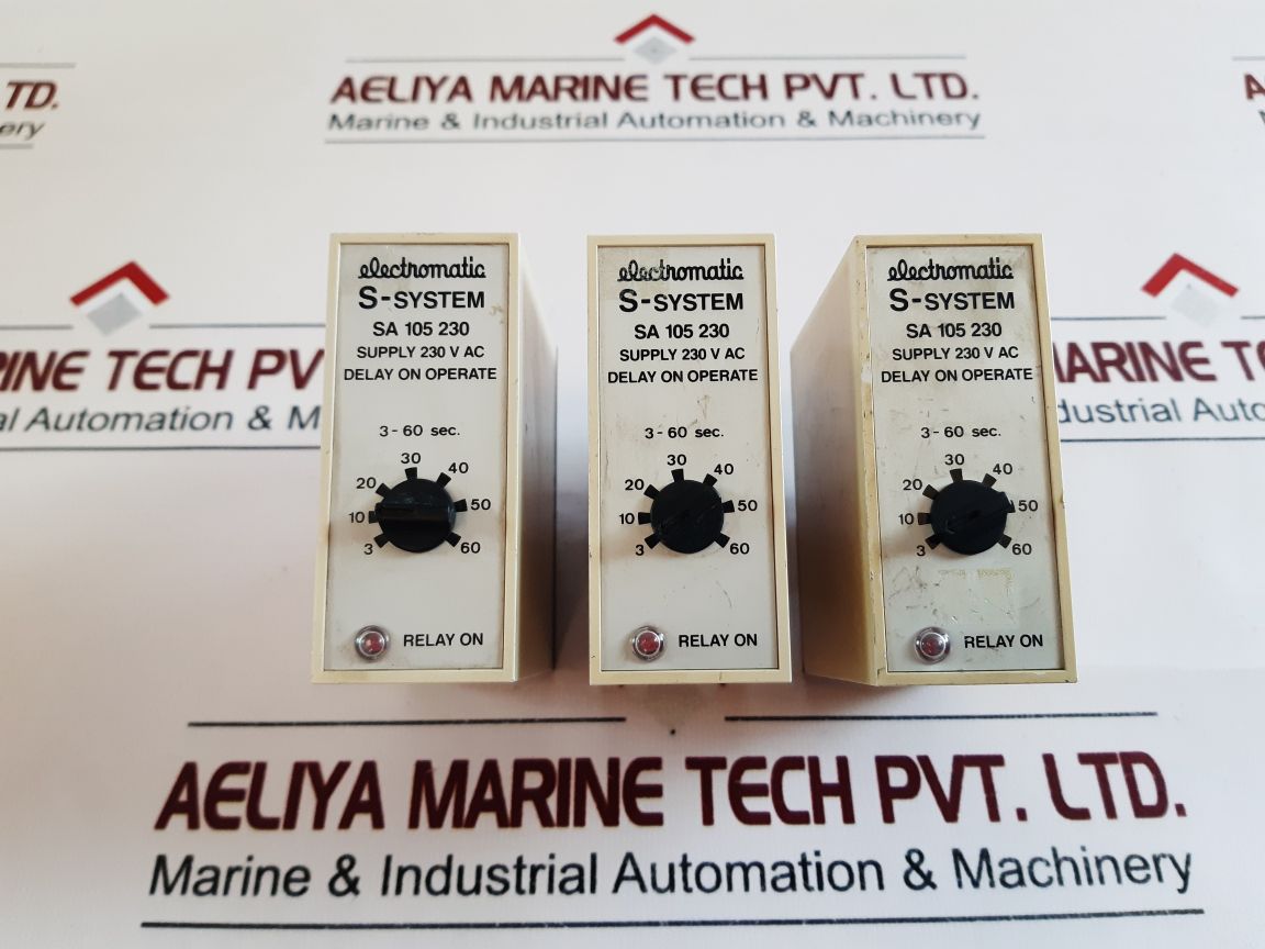 Electromatic Sa 105 230 Delay On Operate