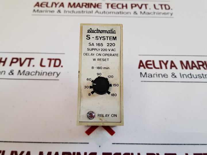 Electromatic Sa 165 220 Delay On Operate 8-180 Min