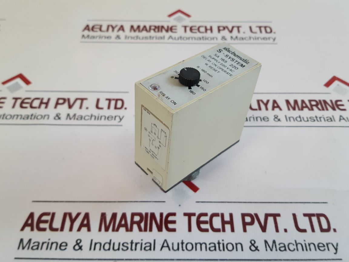 Electromatic Sa 165 220 Delay On Operate 8-180 Min