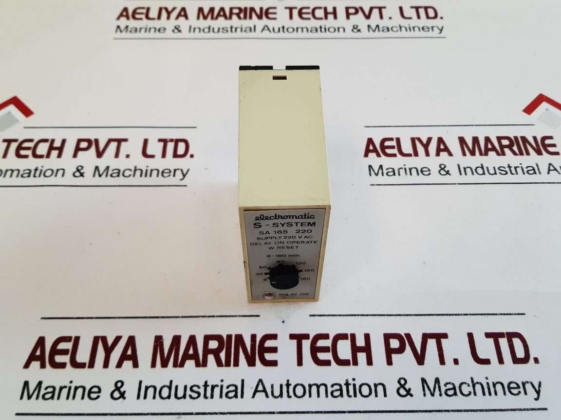 Electromatic Sa 165 220 Delay On Operate 8-180 Min