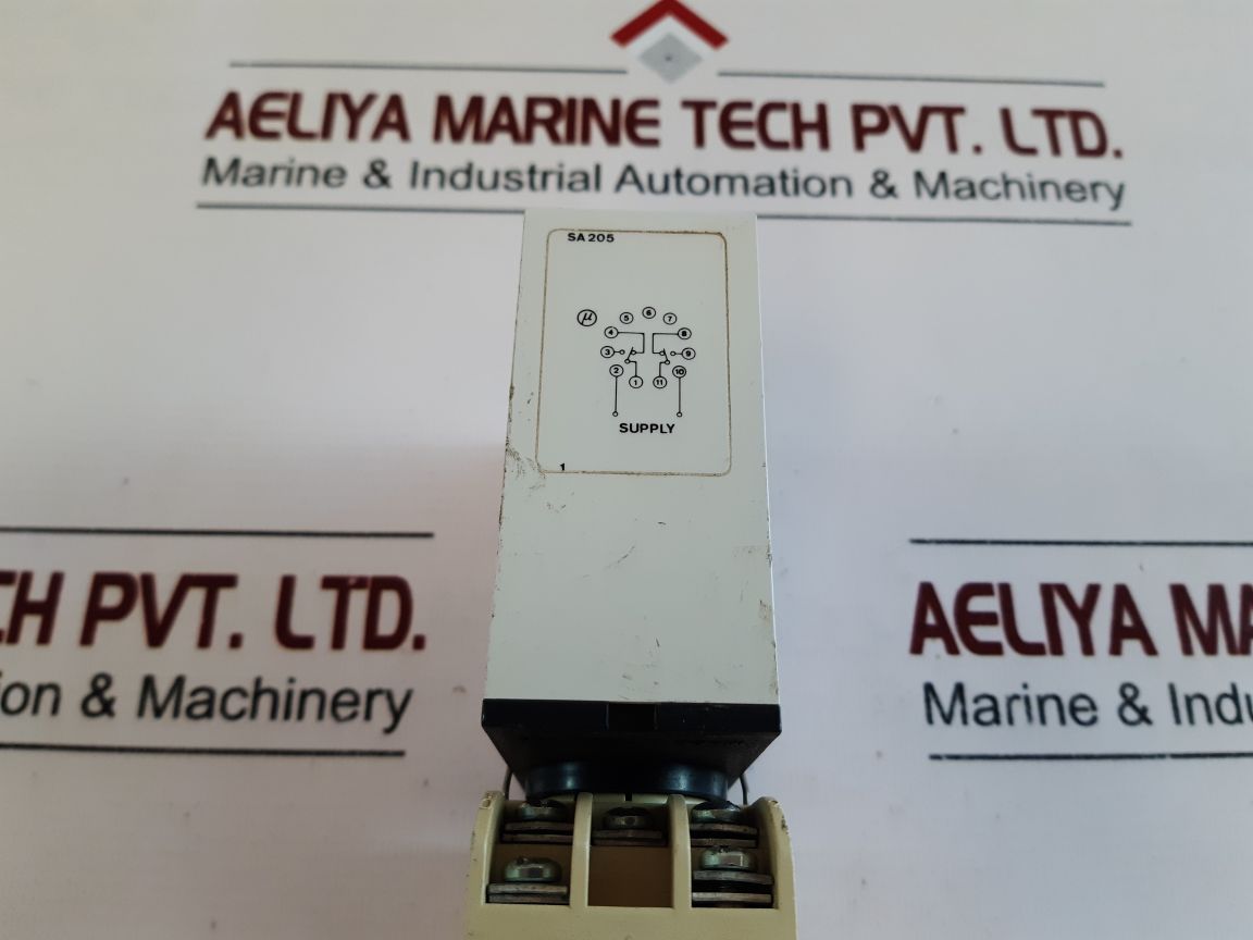 Electromatic Sa 205 220 Delay On Operate With Base 0,8-18 Sec