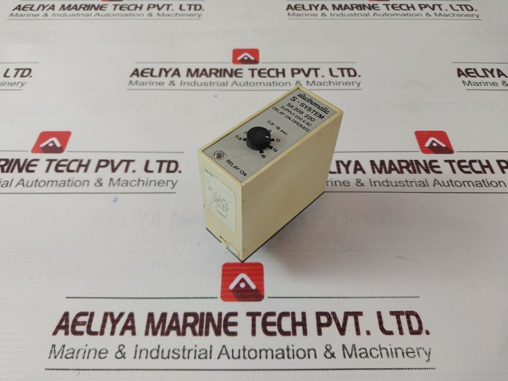 Electromatic Sa 205 220 Delay On Operate Supply 220 Vac
