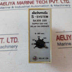 Electromatic Sa 205 220 Delay On Operate