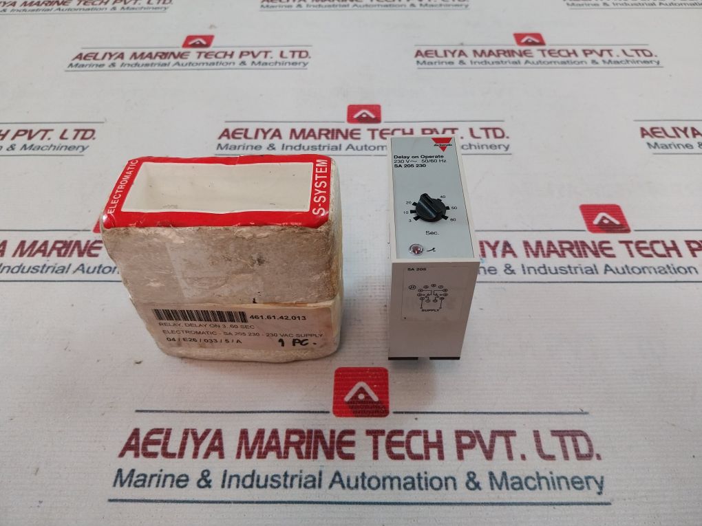 Electromatic Sa 205 230 Time Delay On Operate 3-60 Sec