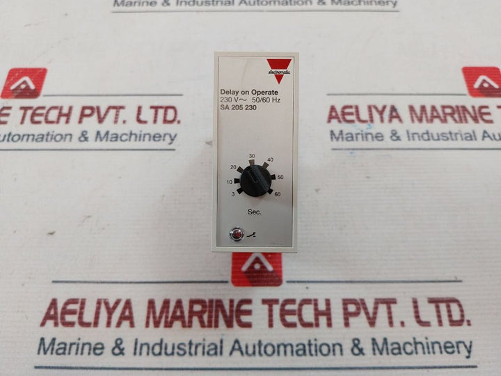 Electromatic Sa 205 230 Time Delay On Operate 3-60 Sec