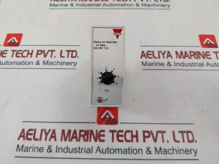 Electromatic Sa 205 724 Delay On Operate Relay